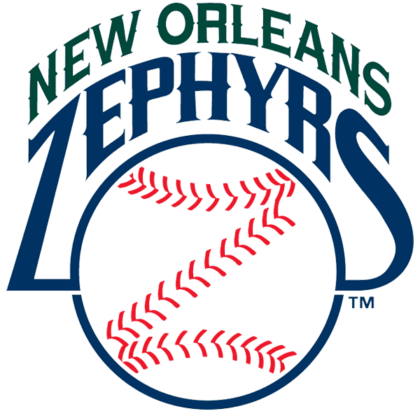 New Orleans Zephyrs 1998-2004 Primary Logo vinyl decal